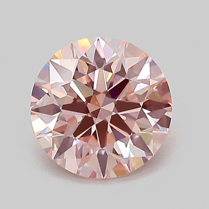 1.02 Ct. Fancy Intense Pink Round Lab Grown Diamond