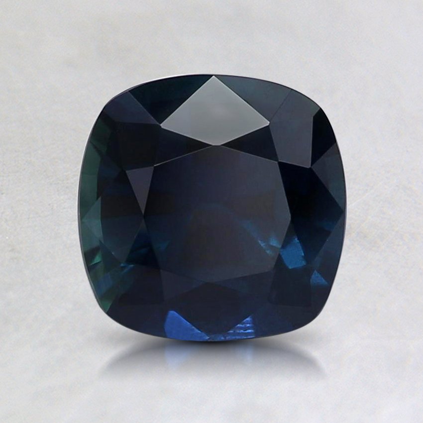 6.5mm Premium Blue Cushion Sapphire