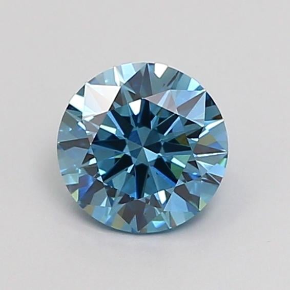1.05 Ct. Fancy Vivid Blue Round Lab Grown Diamond
