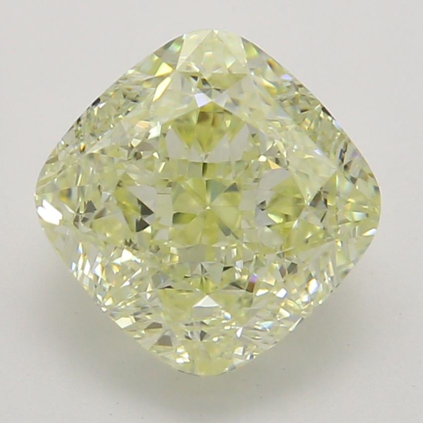 1.51 Ct. Fancy Light Yellow Cushion Diamond