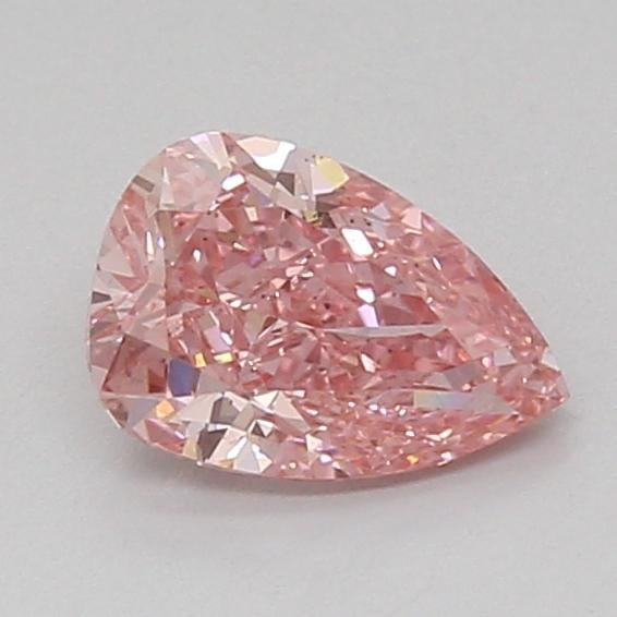 0.98 Ct. Fancy Vivid Pink Pear Lab Grown Diamond