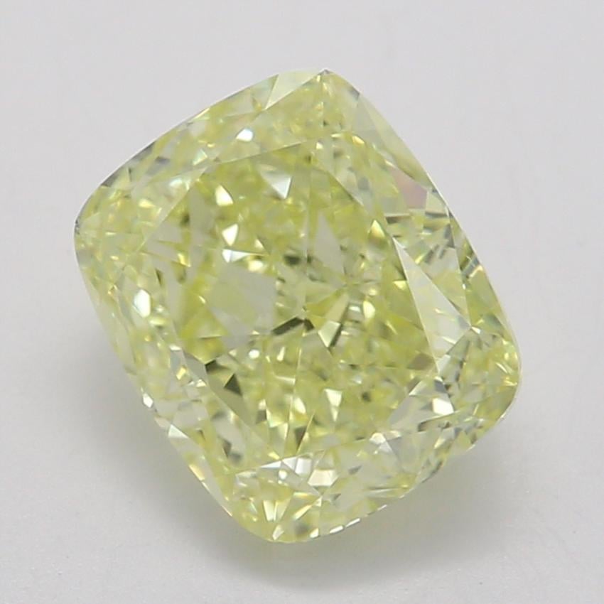 1.01 Ct. Fancy Yellow Cushion Diamond