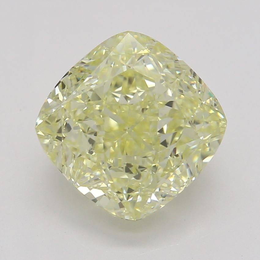 2.30 Ct. Fancy Light Yellow Cushion Diamond