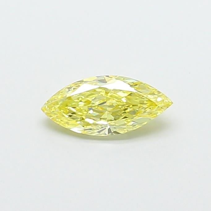 0.51 Ct. Fancy Yellow Marquise Lab Grown Diamond