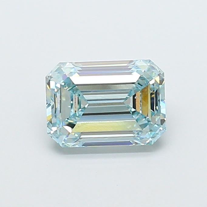 2.07 Ct. Fancy Intense  Green Emerald Lab Grown Diamond