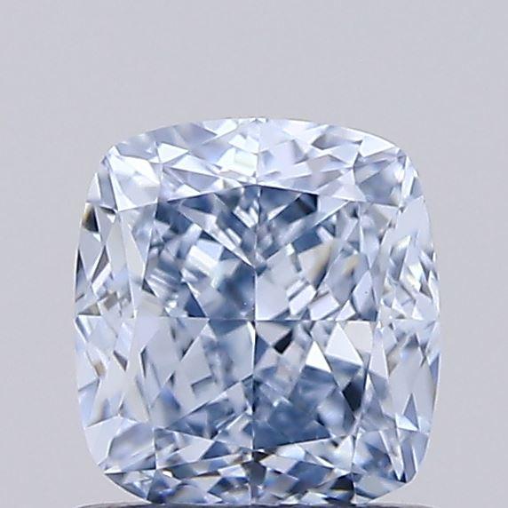 1.02 Ct. Fancy  Blue Cushion Lab Grown Diamond