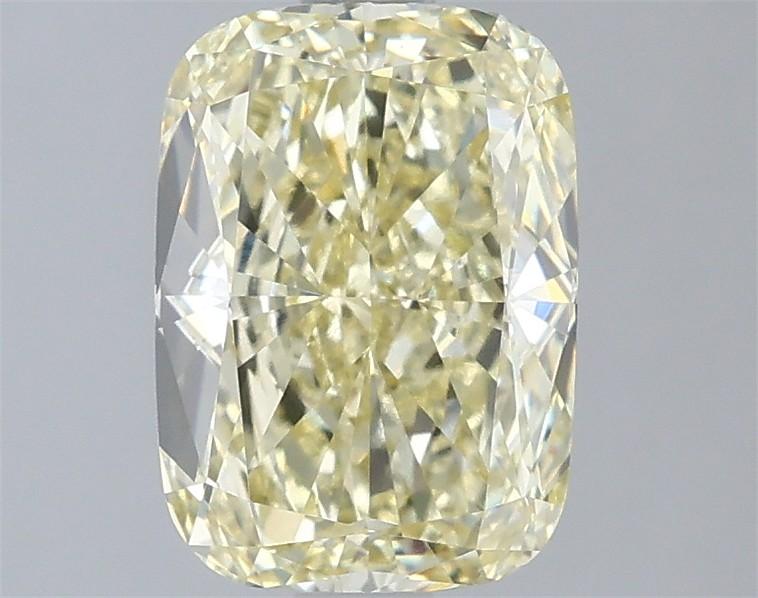 2.00 Ct. Fancy Yellow Cushion Lab Grown Diamond