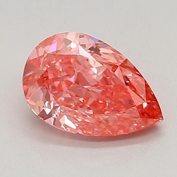 1.10 Ct. Fancy Vivid Pink Pear Lab Grown Diamond