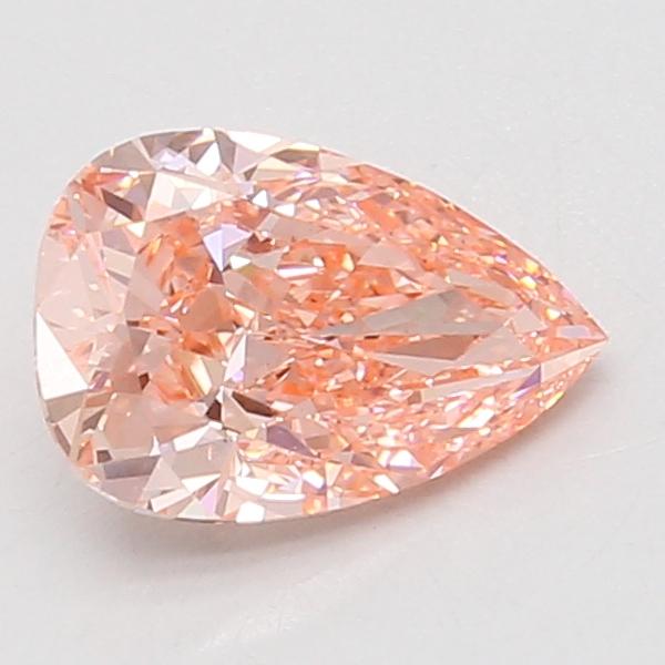 1.59 Ct. Fancy Vivid Pink Pear Lab Grown Diamond