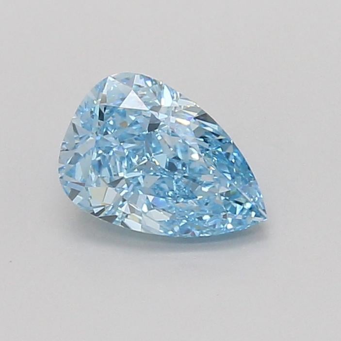 1.02 Ct. Fancy Vivid Blue Pear Lab Grown Diamond