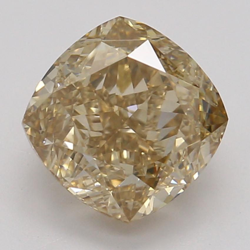 1.03 Ct. Fancy Brown-Yellow Cushion Diamond