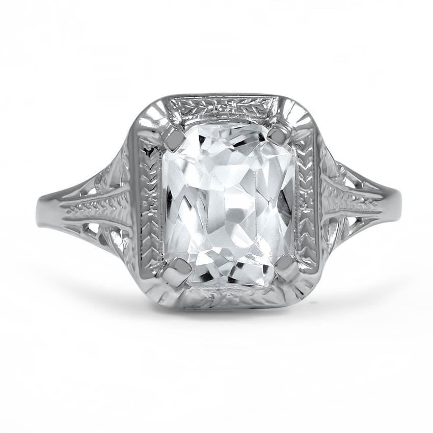 Edwardian Aquamarine Vintage Ring