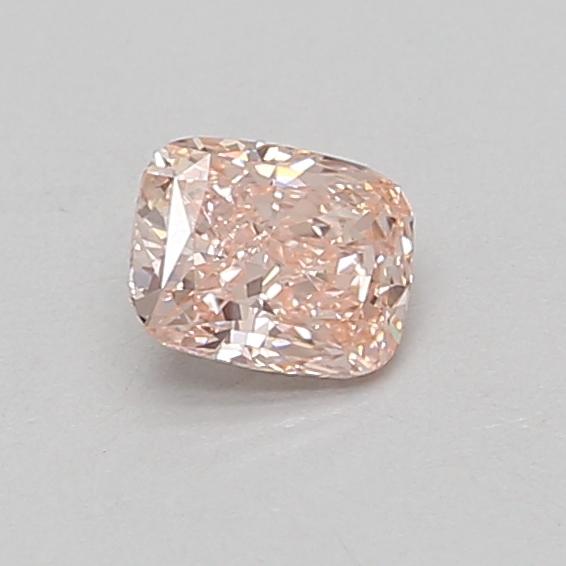 0.55 Ct. Fancy Intense Pink Cushion Lab Grown Diamond
