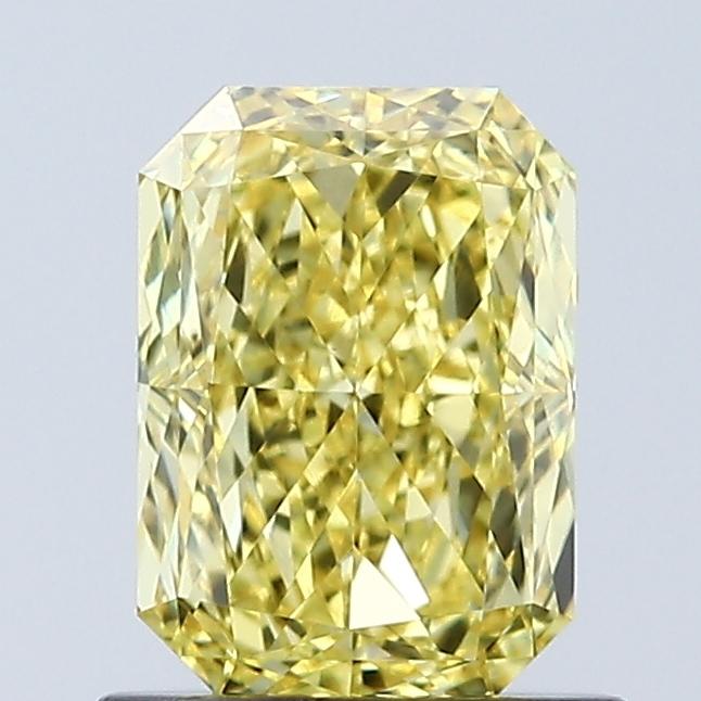 1.05 Ct. Fancy Vivid Yellow Radiant Lab Grown Diamond