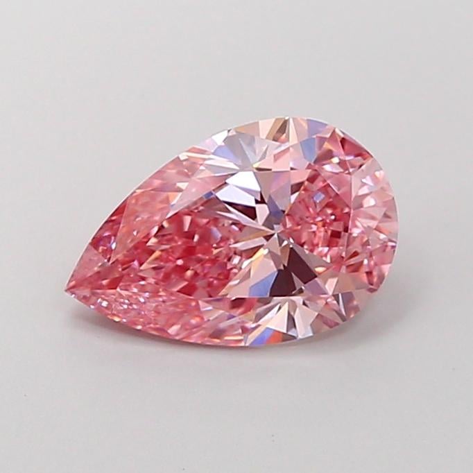 1.92 Ct. Fancy Vivid Pink Pear Lab Grown Diamond