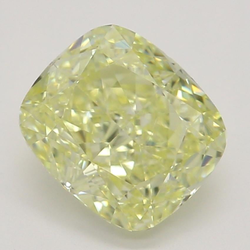 1.01 Ct. Fancy Yellow Cushion Diamond