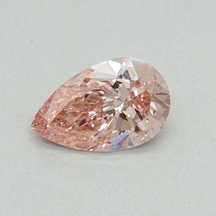 0.36 Ct. Fancy Intense Pink Pear Lab Grown Diamond