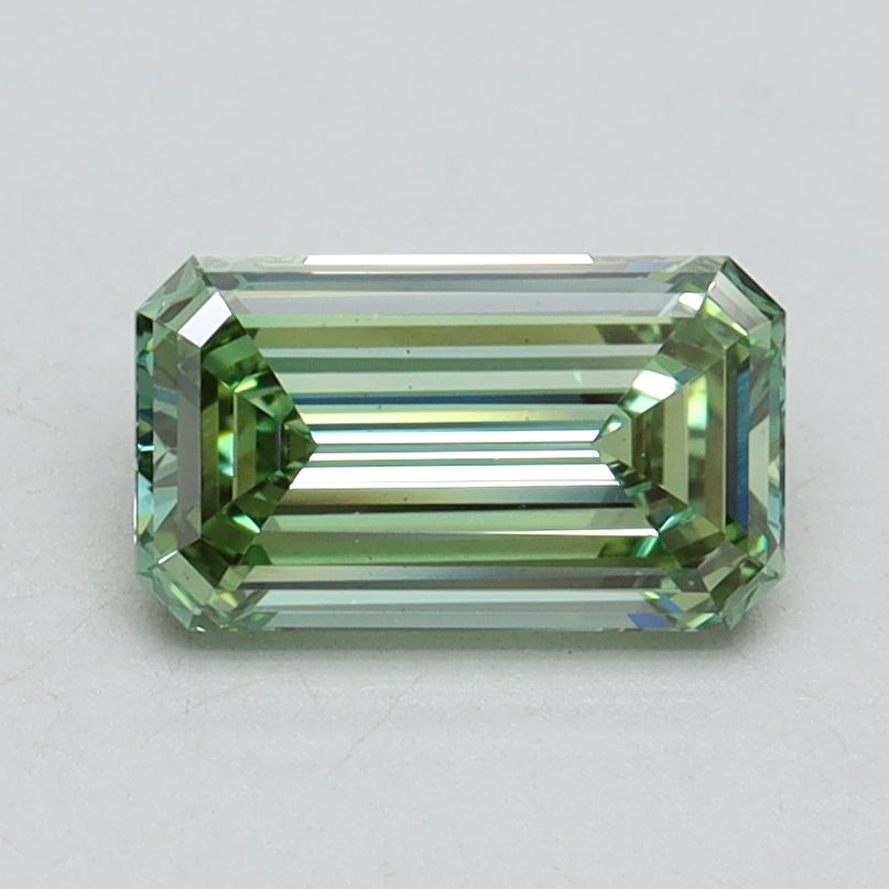 1.02 Ct. Fancy Intense Green Emerald Lab Grown Diamond