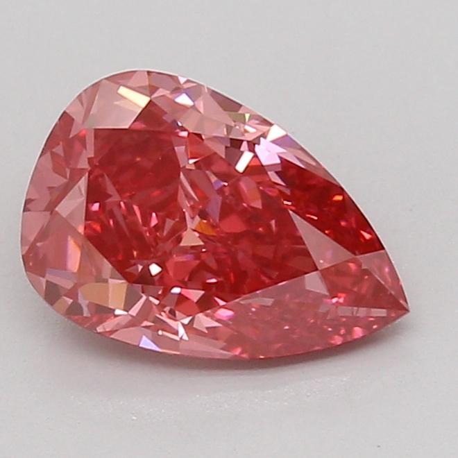 2.03 Ct. Fancy Vivid Pink Pear Lab Grown Diamond