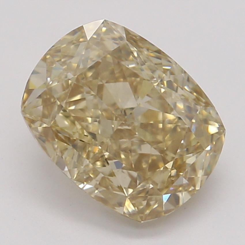 0.96 Ct. Fancy Yellowish Brown Cushion Diamond