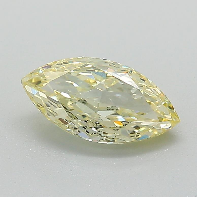 0.91 Ct. Fancy Yellow Marquise Lab Grown Diamond