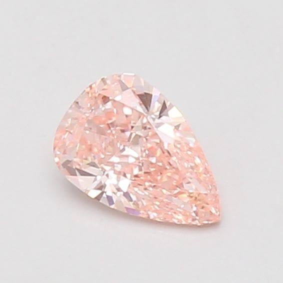 0.53 Ct. Fancy Vivid Pink Pear Lab Grown Diamond