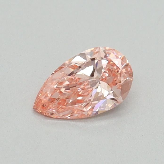 0.30 Ct. Fancy Vivid Pink Pear Lab Grown Diamond