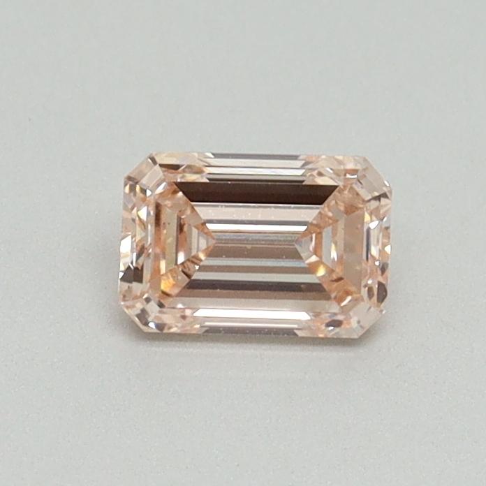 0.45 Ct. Fancy Pink Emerald Lab Grown Diamond
