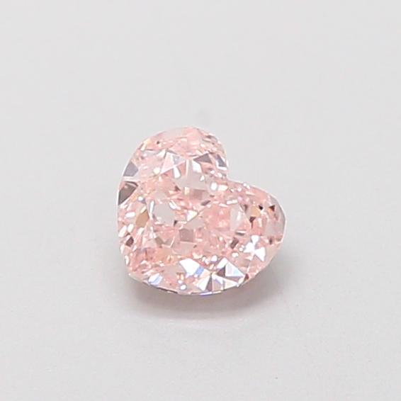 0.32 Ct. Fancy Light  Pink Heart Lab Grown Diamond