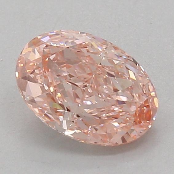 1.44 Ct. Fancy Vivid Pink Oval Lab Grown Diamond