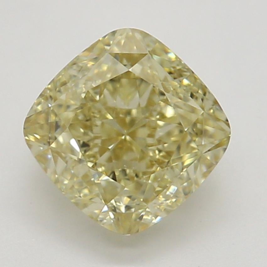 0.80 Ct. Fancy Brownish Yellow Cushion Diamond