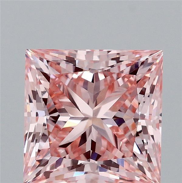 2.89 Ct. Fancy Intense Pink Princess Lab Grown Diamond