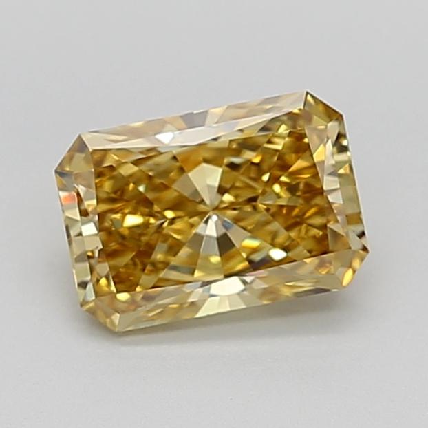 1.04 Ct. Fancy Intense  Yellow Radiant Lab Grown Diamond