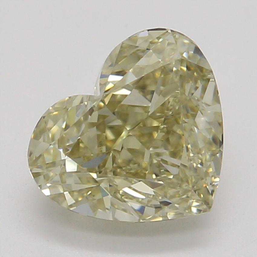 1.03 Ct. Fancy Brownish Yellow Heart Diamond