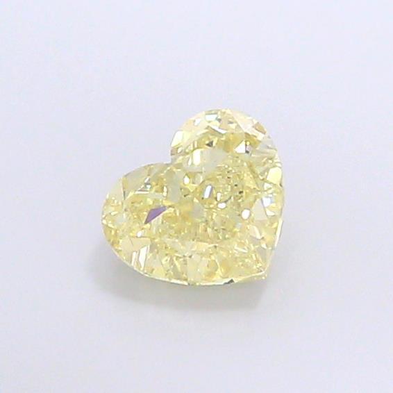 1.10 Ct. Fancy Yellow Heart Lab Grown Diamond