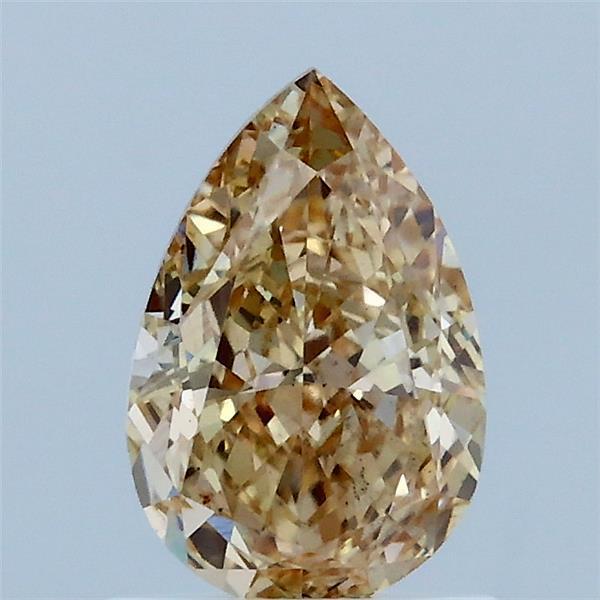 1.19 Ct. Light Brownish Yellow Pear Lab Grown Diamond
