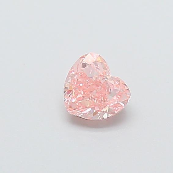 0.40 Ct. Fancy Pink Heart Lab Grown Diamond
