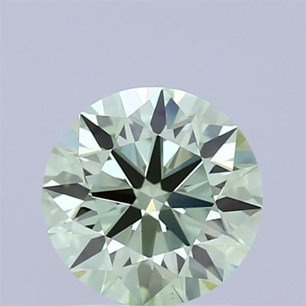 1.50 Ct. Fancy Vivid Green Round Lab Grown Diamond