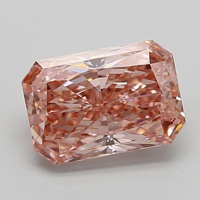 1.94 Ct. Fancy Vivid  Pink Radiant Lab Grown Diamond