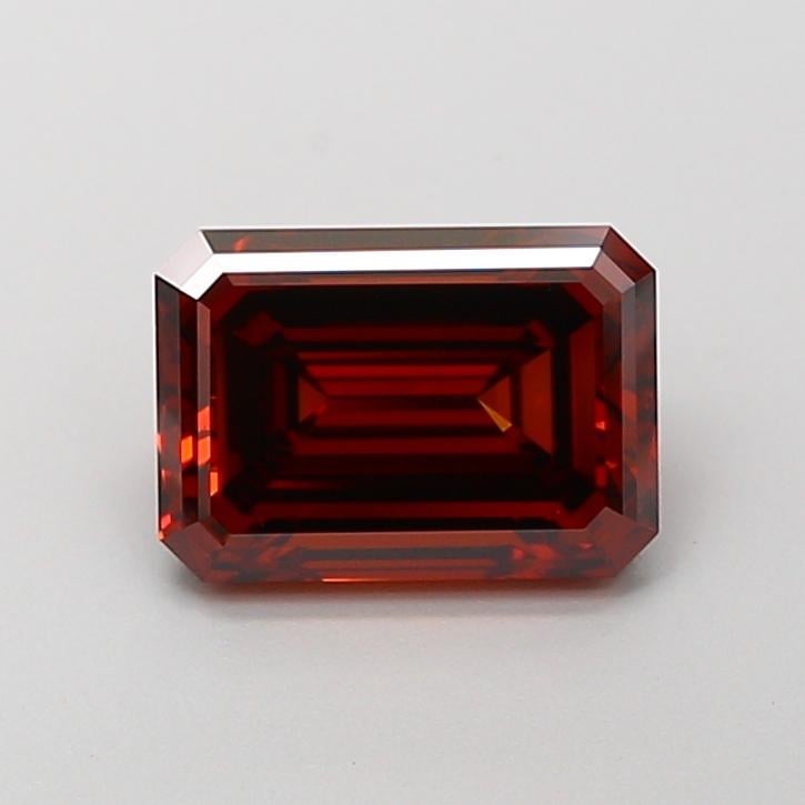 2.14 Ct. Fancy Brown Orange Emerald Lab Grown Diamond
