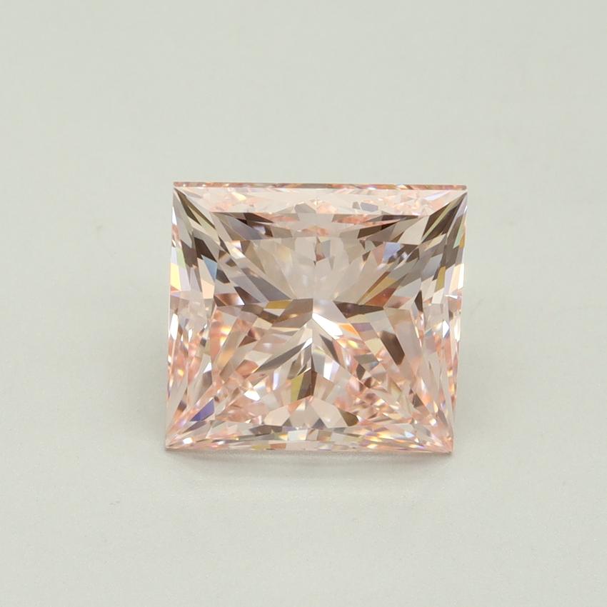 4.02 Ct. Fancy Intense Pink Princess Lab Grown Diamond