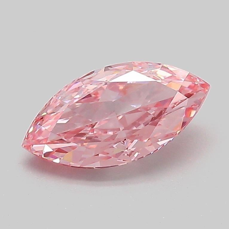 1.03 Ct. Fancy Vivid Pink Marquise Lab Grown Diamond