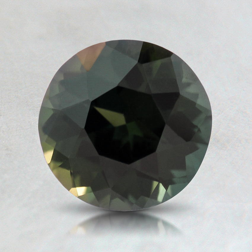 7mm Premium Green Round Sapphire