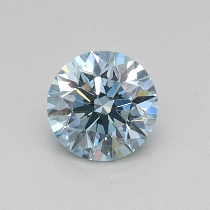 0.31 Ct. Fancy Intense Blue Round Lab Grown Diamond
