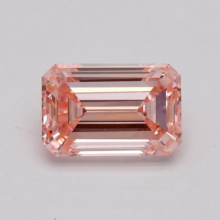 1.70 Ct. Fancy Intense Pink Emerald Lab Grown Diamond