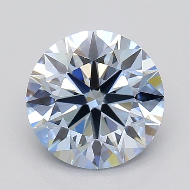 1.01 Ct. Fancy  Blue Round Lab Grown Diamond
