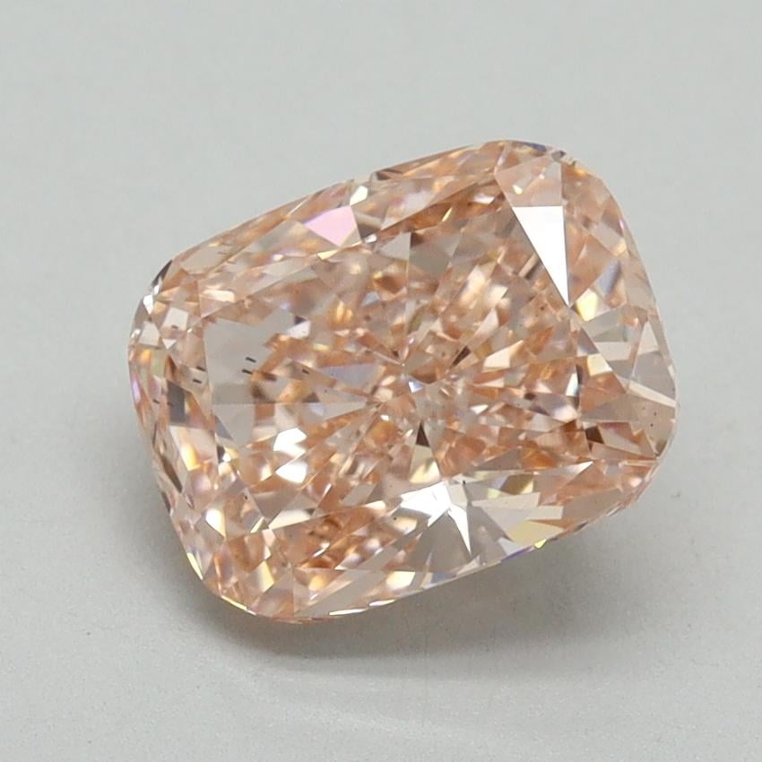 2.02 Ct. Fancy Intense Pink Cushion Lab Grown Diamond