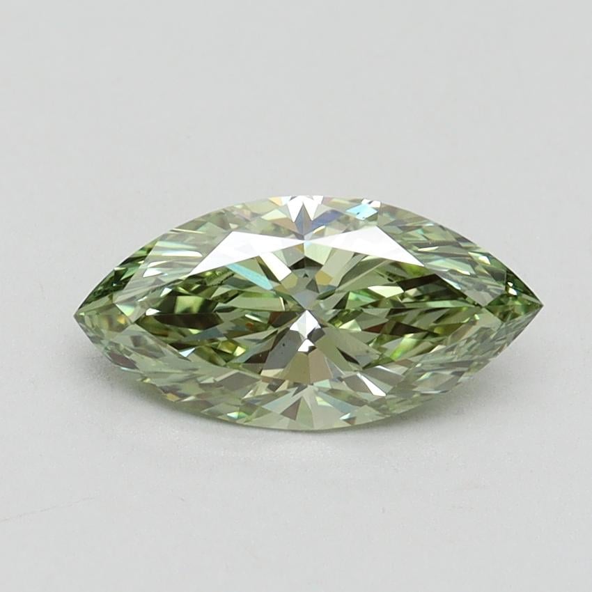 1.02 Ct. Fancy Intense Green Marquise Lab Grown Diamond
