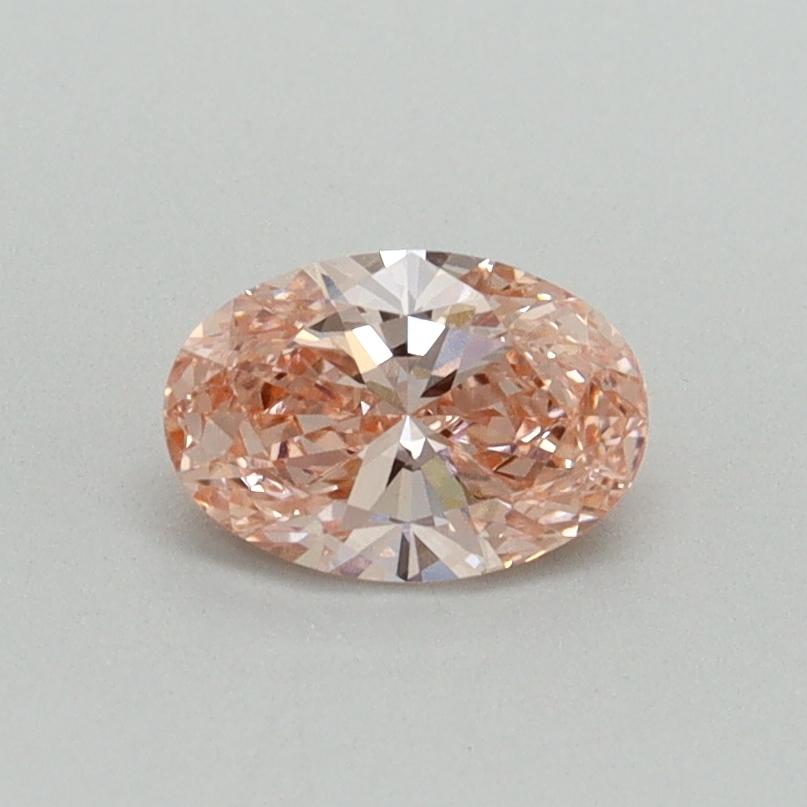0.50 Ct. Fancy Vivid Pink Oval Lab Grown Diamond