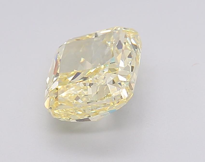 2.28 Ct. Fancy Intense Yellow Cushion Lab Grown Diamond